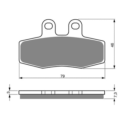 GOLDfren Brake Pads - S3 Sintered Sports