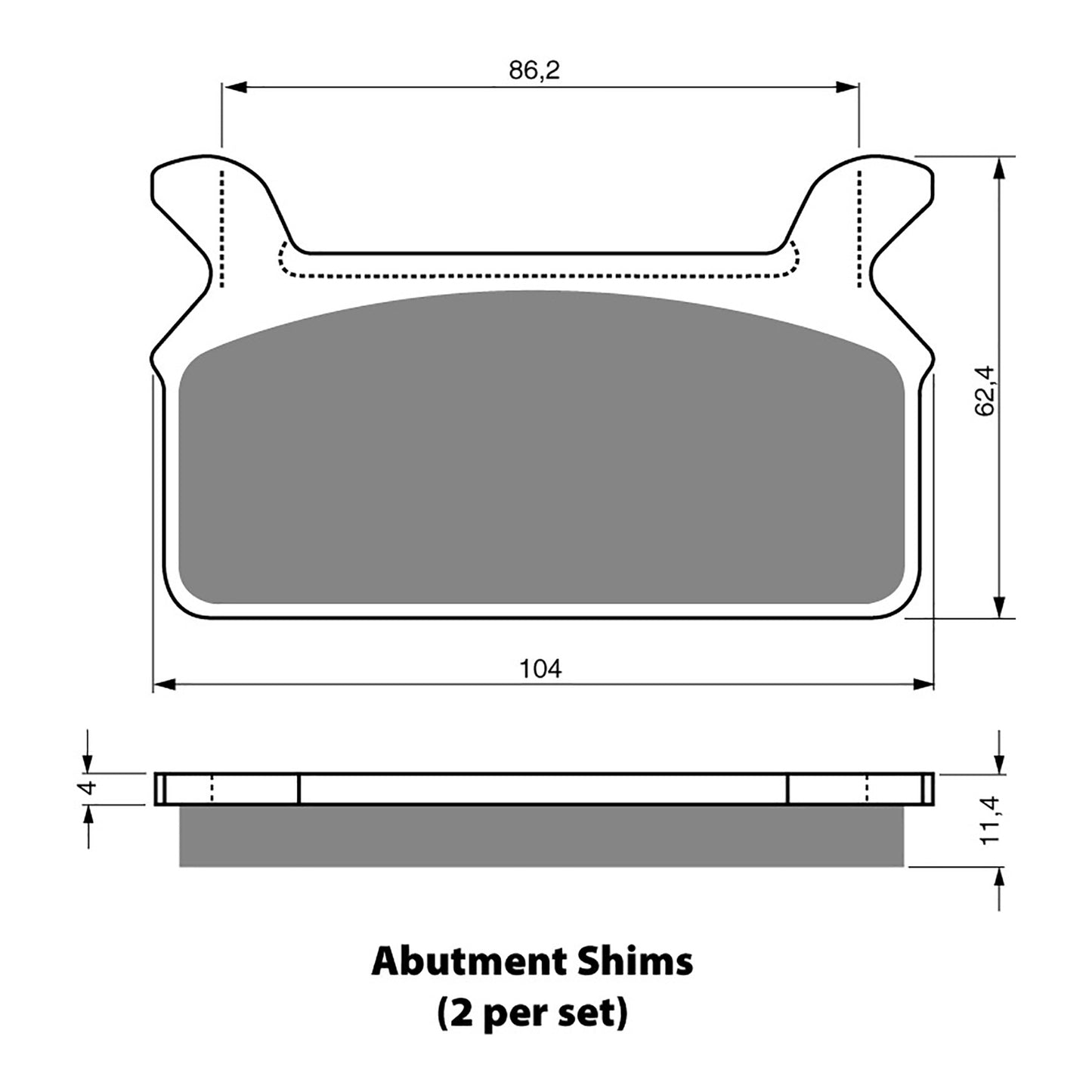 GOLDfren Brake Pads - S3 Sintered Sports
