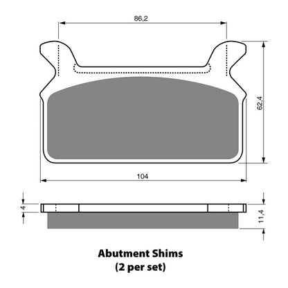 GOLDfren Brake Pads - S3 Sintered Sports