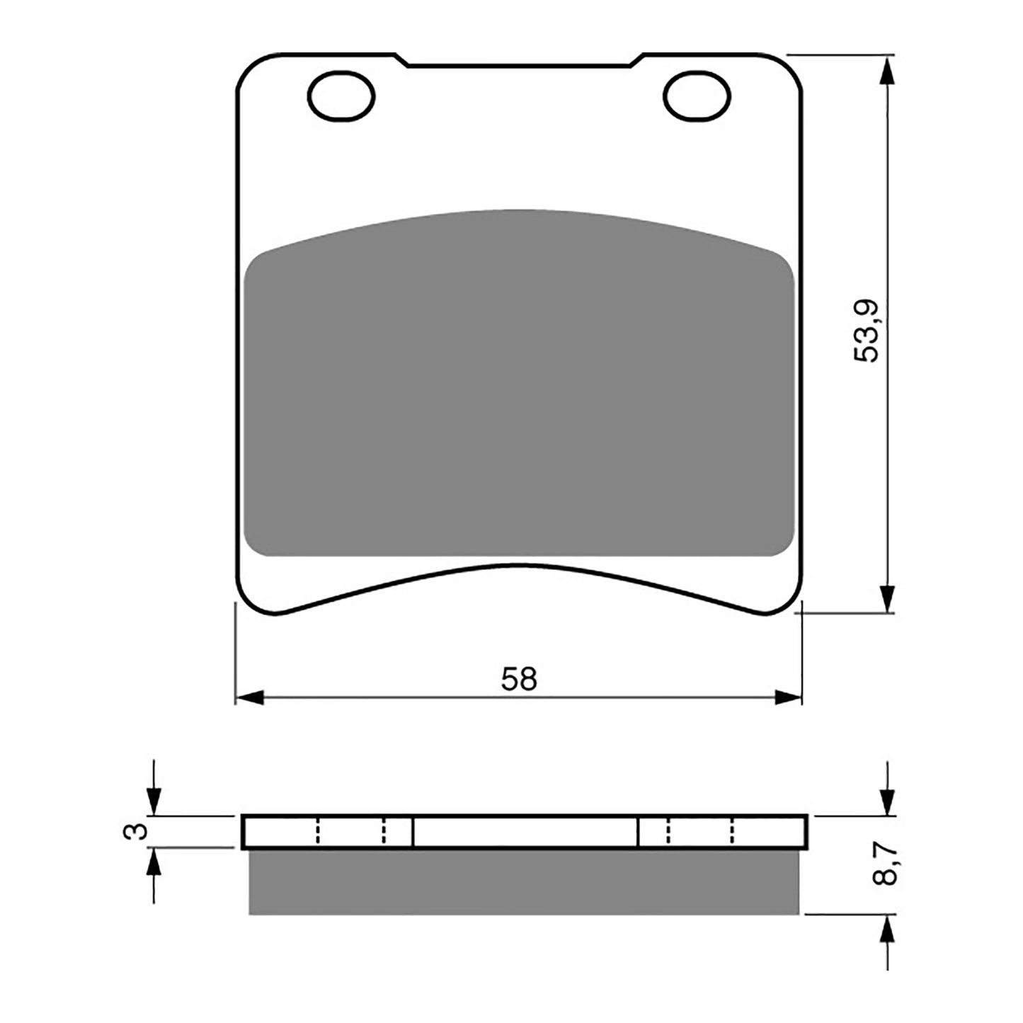 GOLDfren Brake Pads - S3 Sintered Sports