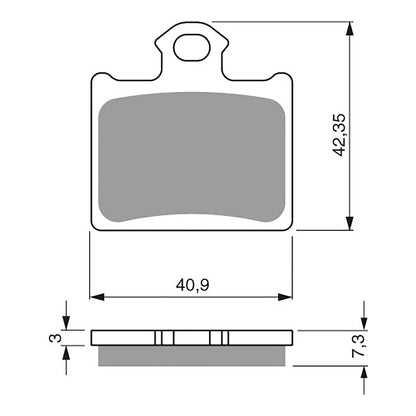 GOLDfren Brake Pads - K5 Off-Road Racing