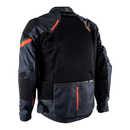 Leatt 4.5 ADV FlowTour Jacket (Short) - Iron Grey