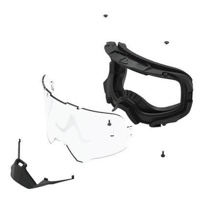 Leatt 6.5 Velocity Goggle - Red / Clear 83%
