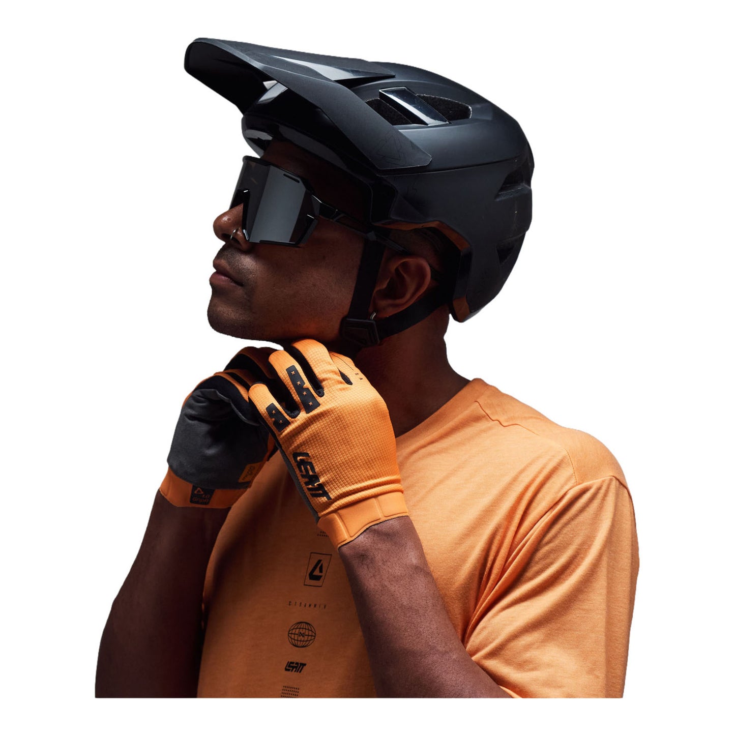 Leatt RideViz Pro Sunglasses - Black Iriz Silver 17 VLT