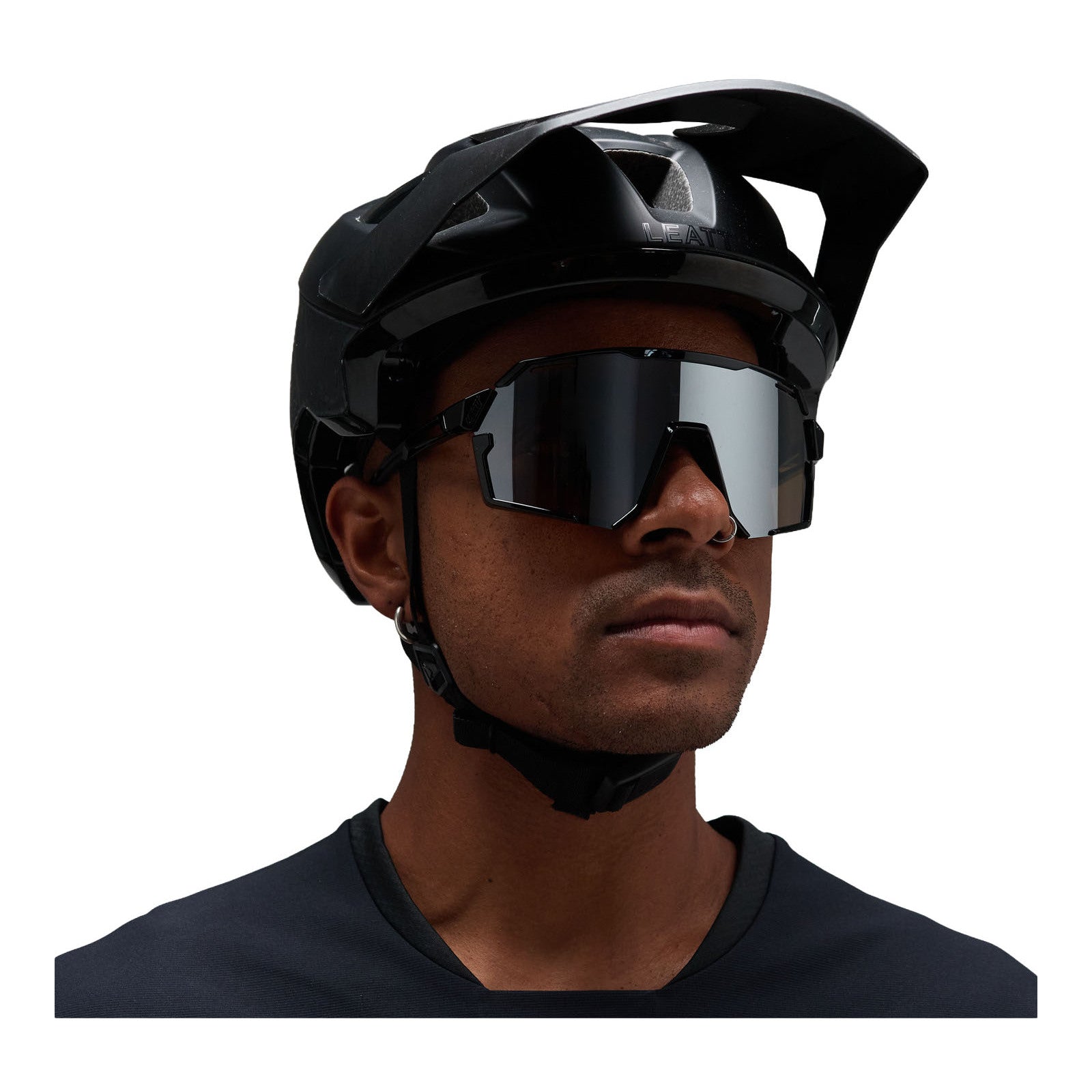 Leatt RideViz Pro Sunglasses - Black Iriz Silver 17 VLT