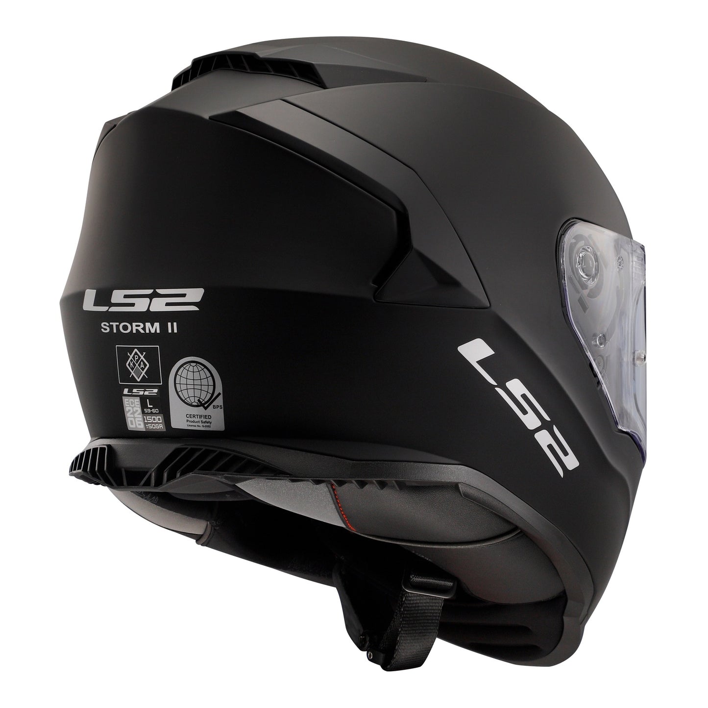 LS2 FF800 Storm II - Matte Black 06