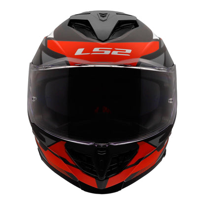 LS2 FF818 Storm III Komai Helmet - Black / Red