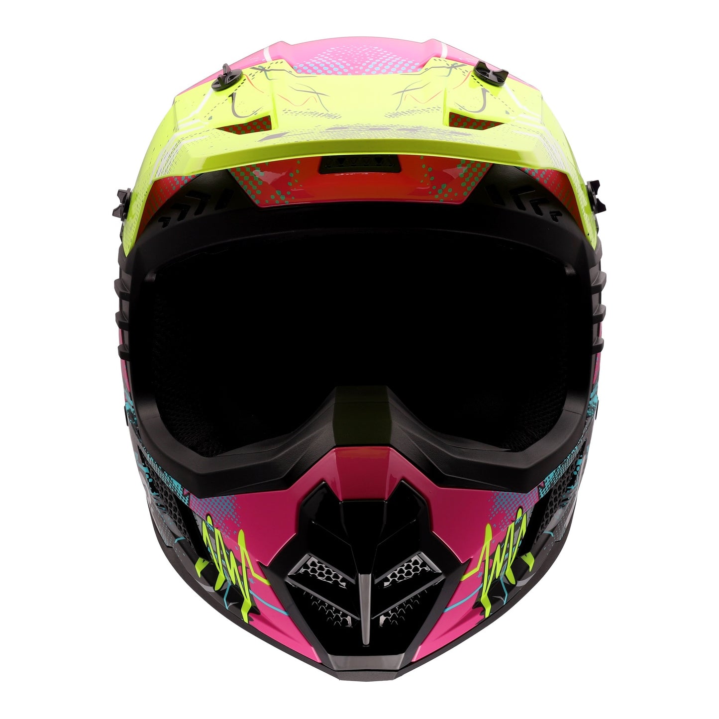 LS2 MX706J COZ Junior Gorilla Helmet - Gloss Purple