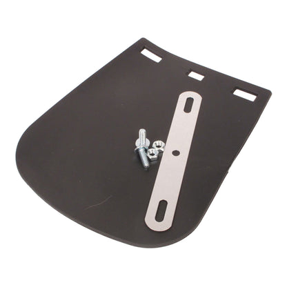 Whites Mud Flap - Black PVC (Large)