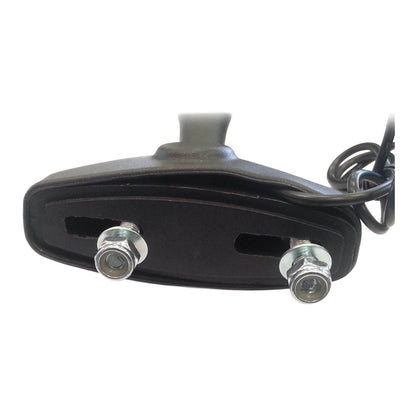 Whites Mirror Universal Fairing Mount with LED (Pair)