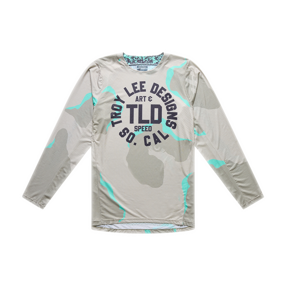 Gp Pro Air Jersey Camo Aqua Desert