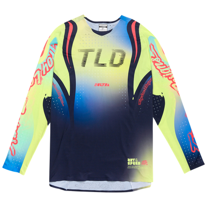 SE ULTRA JERSEY DRIP GLO YELLOW / DARK NAVY