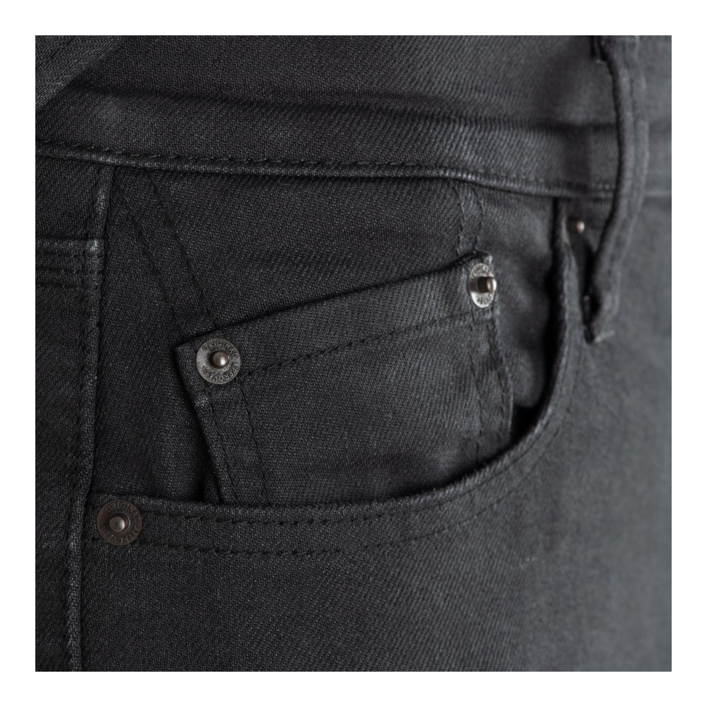 Oxford AA Men's Straight Jeans - Black (Regular - 32L)