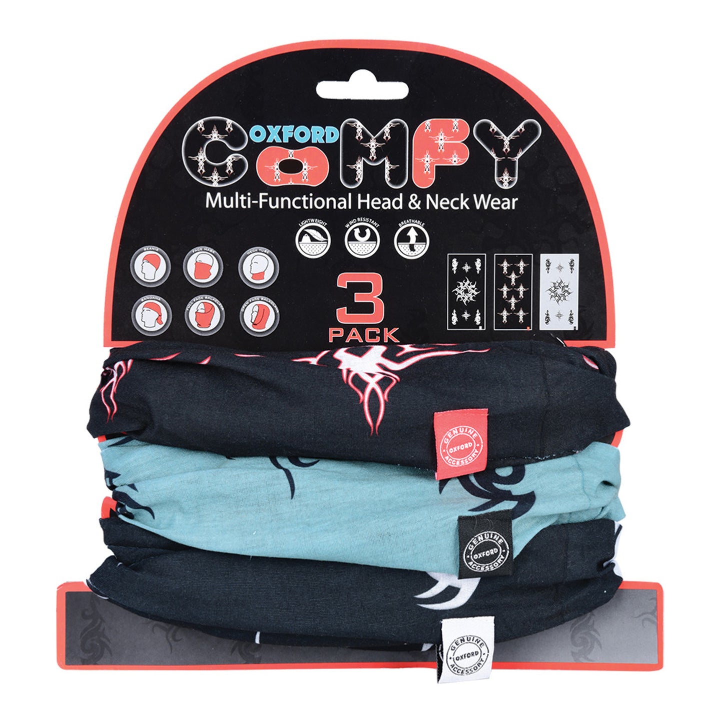 Oxford Comfy - Tribal (3 Pack)