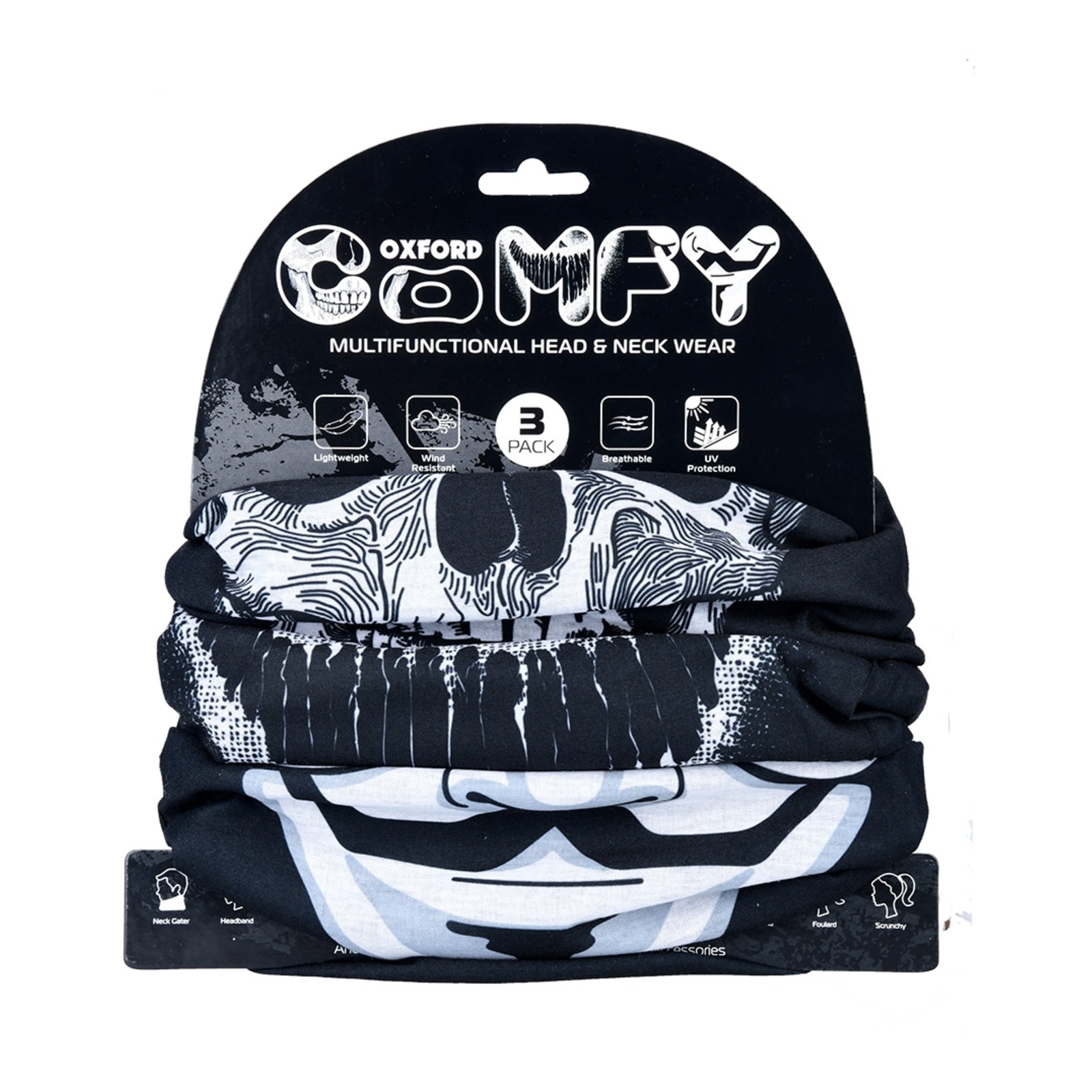 Oxford Comfy Masks 3-Pack