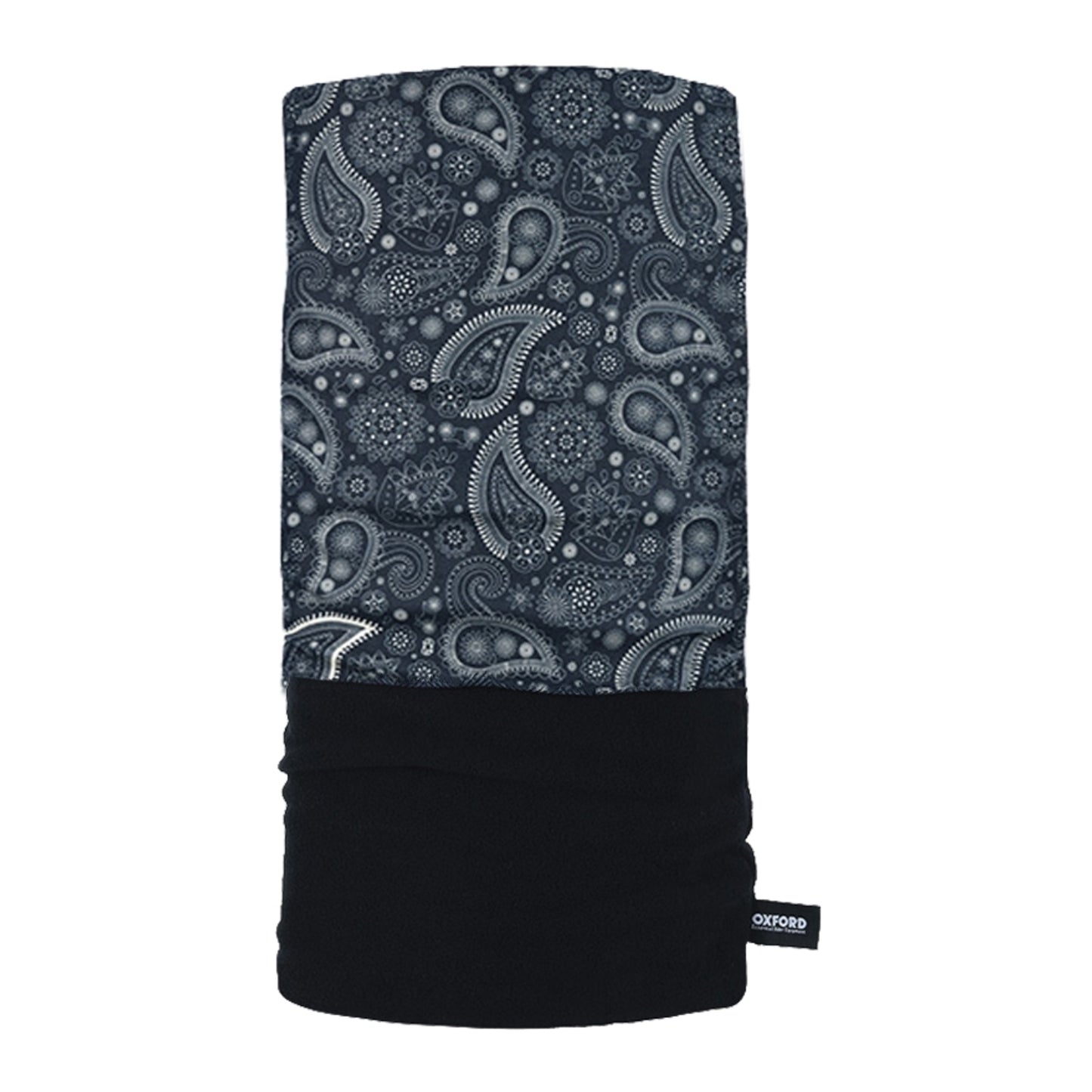 Oxford Thermal Head & Neck Warmer Snug - Paisley Navy