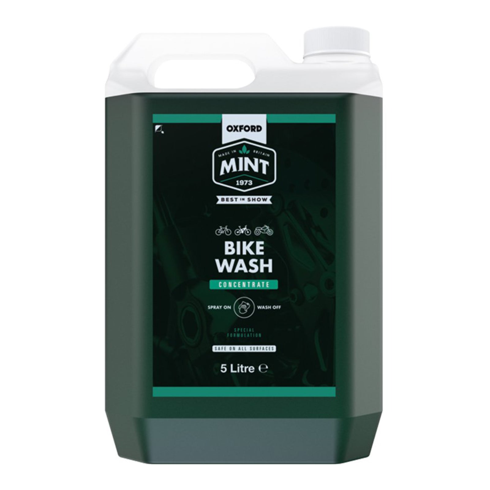 Oxford Mint Bike Wash Concentrate 5 Litres