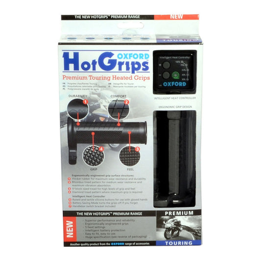 Oxford Hot Grips Premium Touring with V8 Switch