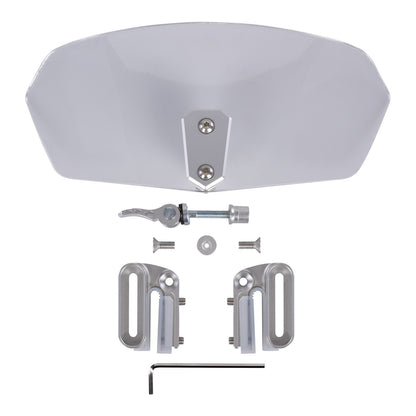 Oxford Wind Deflector Windshield - Clear 260 x 125mm