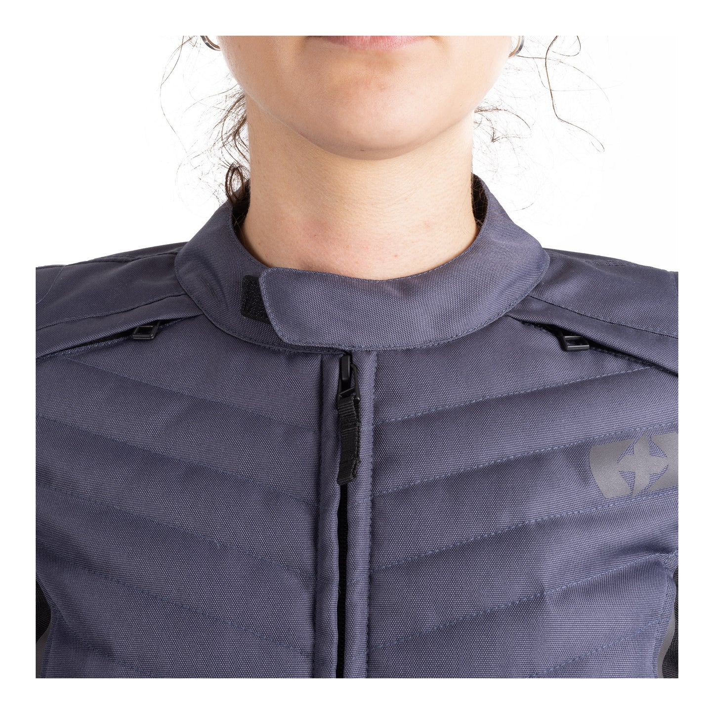 Oxford Valencia 3.0 Waterproof Dr2Dry Women's Textile Jacket - Grey / Black