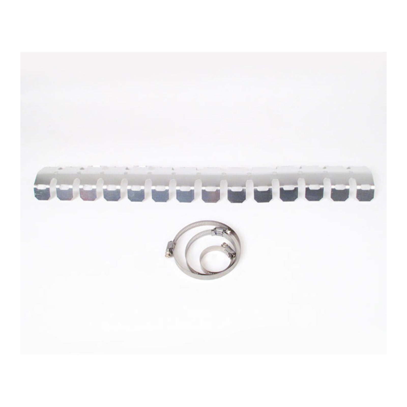 WHITES HEAD PIPE GUARD W/CLAMP - SIL