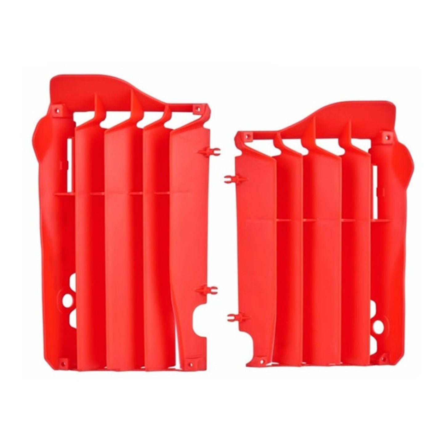 Polisport Radiator Louvers Honda CRF450R/RX ('17-) / CRF250R ('18-) - Red