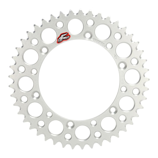 Renthal Sprocket Rear Silver 48T Alloy 7075 T6 Grooved