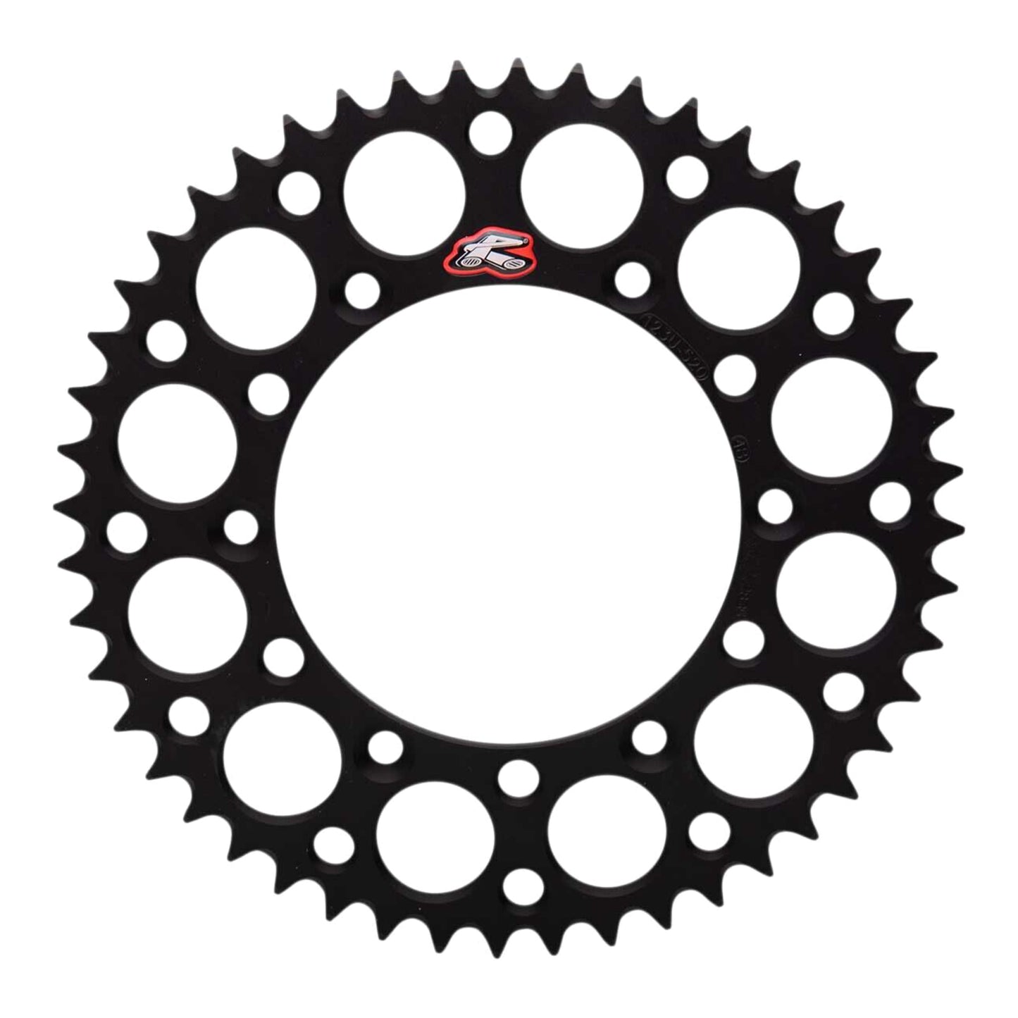 Renthal Sprocket Rear Black 48T Alloy 7075 T6 Grooved Suzuki
