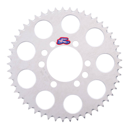 Renthal Rear Sprocket 7075 Alloy T6 Grooved - Silver [Yamaha]