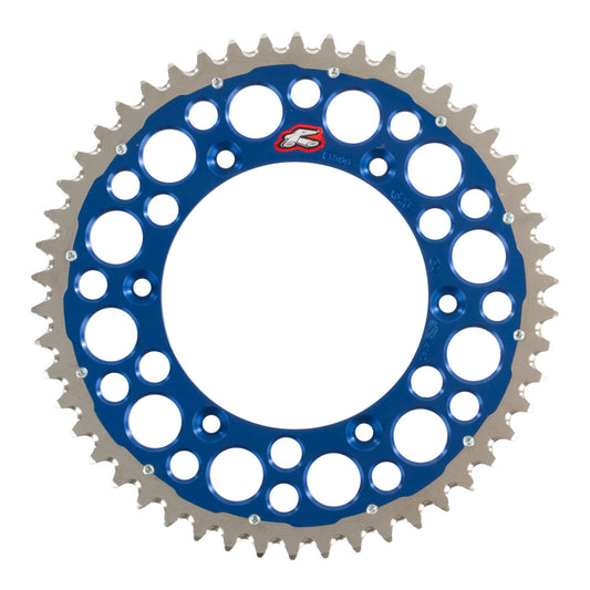 Renthal Sprocket Twinring Blue 50T Bi-Metal Grooved