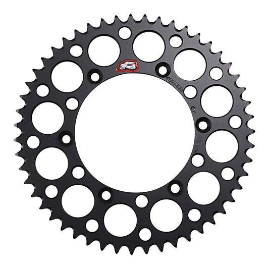 Renthal Sprocket Rear Black 51T Alloy 7075 T6 Grooved