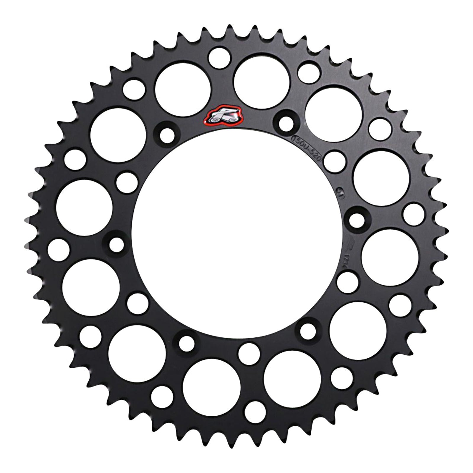 Renthal Sprocket Rear Black 52t Alloy 7075 T6 Grooved