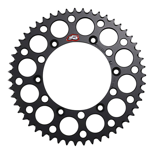 Renthal Sprocket Rear Black 52t Alloy 7075 T6 Grooved