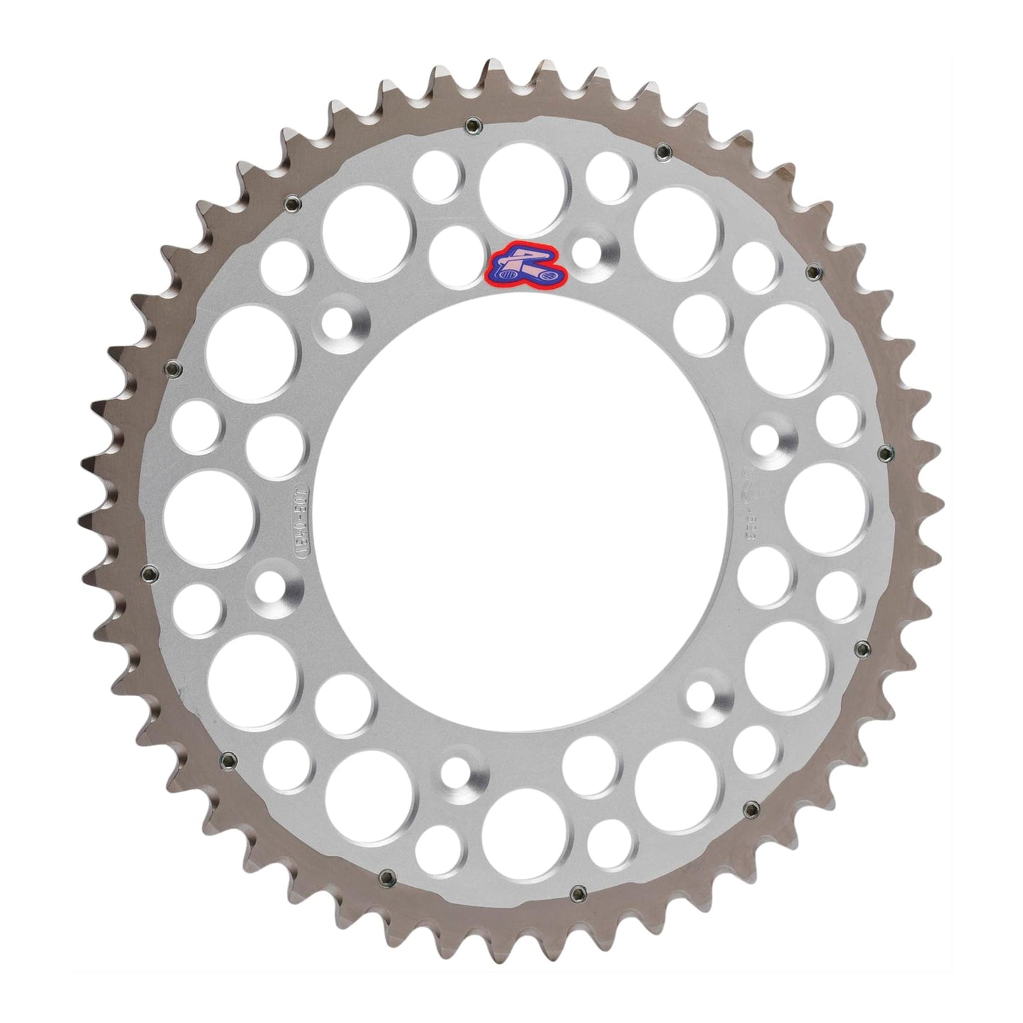 Renthal Sprocket Twinring Silver 48T Bi-metal Grooved