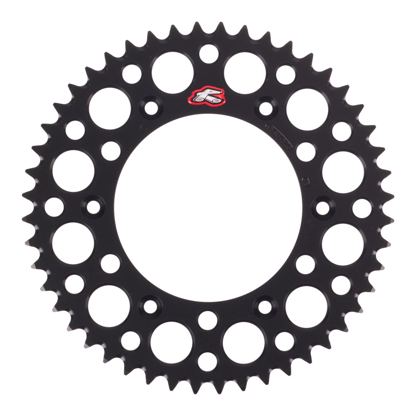 Renthal Sprocket Rear Black 48T Alloy 7075 T6 Grooved