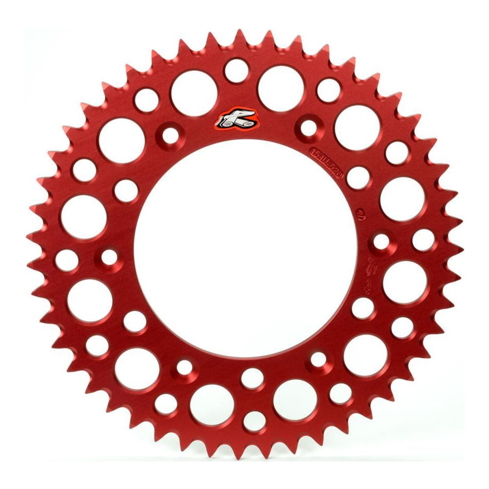 Renthal Sprocket Rear Red 49T Alloy 7075 T6 Grooved