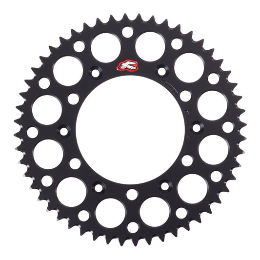 Renthal Sprocket Rear Black 52T Alloy 7075 T6 Grooved
