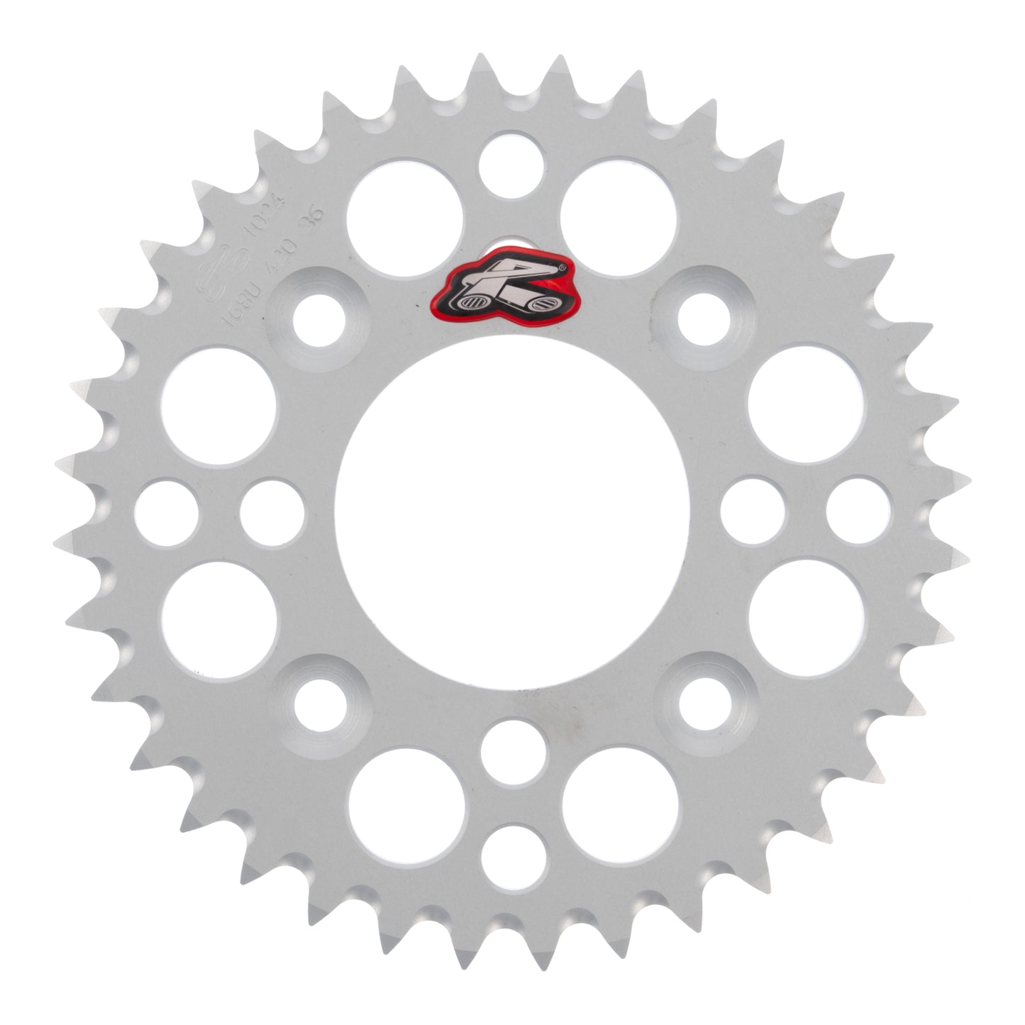 Renthal Sprocket Rear Silver 36T Alloy 7075 T6 Grooved Honda