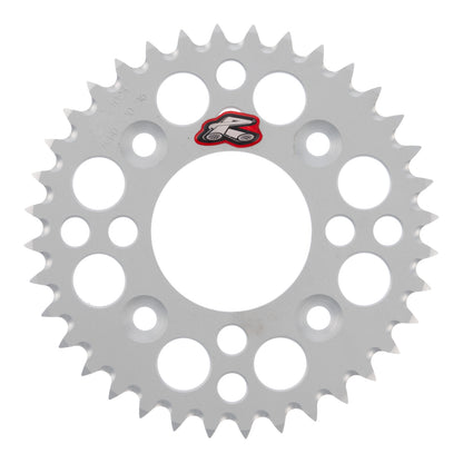 Renthal Sprocket Rear Silver 36T Alloy 7075 T6 Grooved Honda