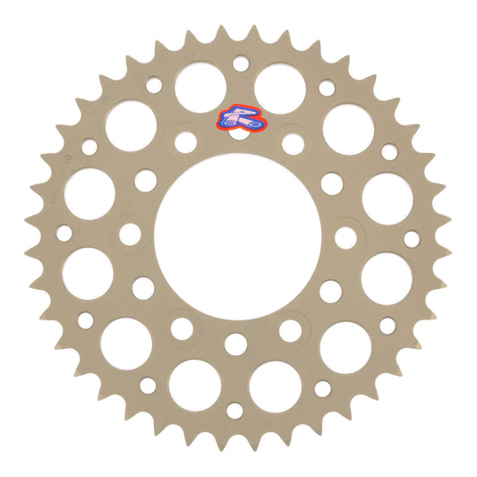 Renthal Sprocket Rear Silver 40T Alloy 7075 T6 Grooved Kawasaki