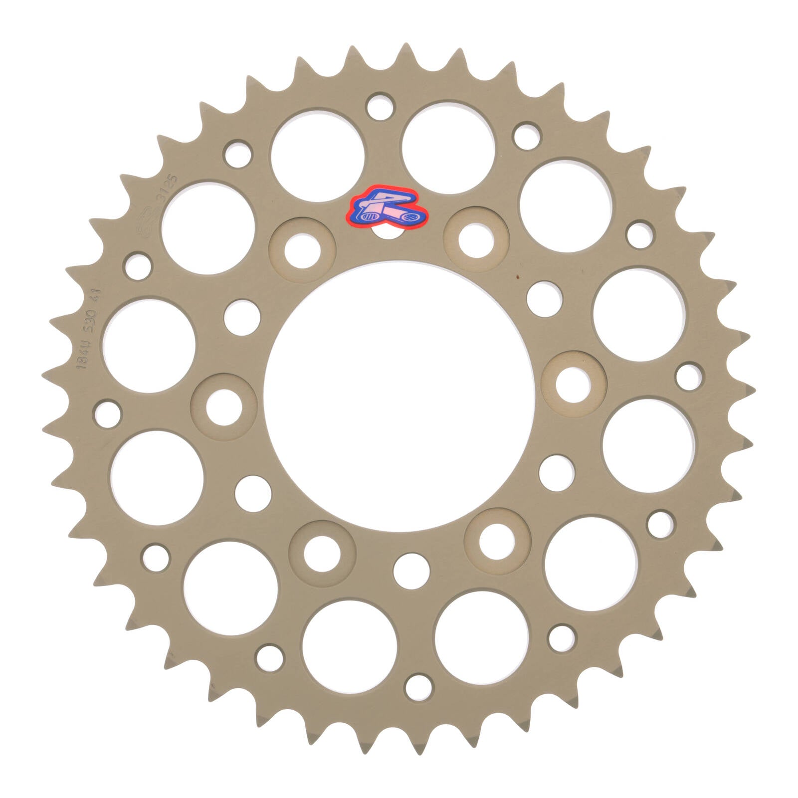 Renthal Rear Sprocket 184 / 530 Grooved - Silver [Kawasaki]