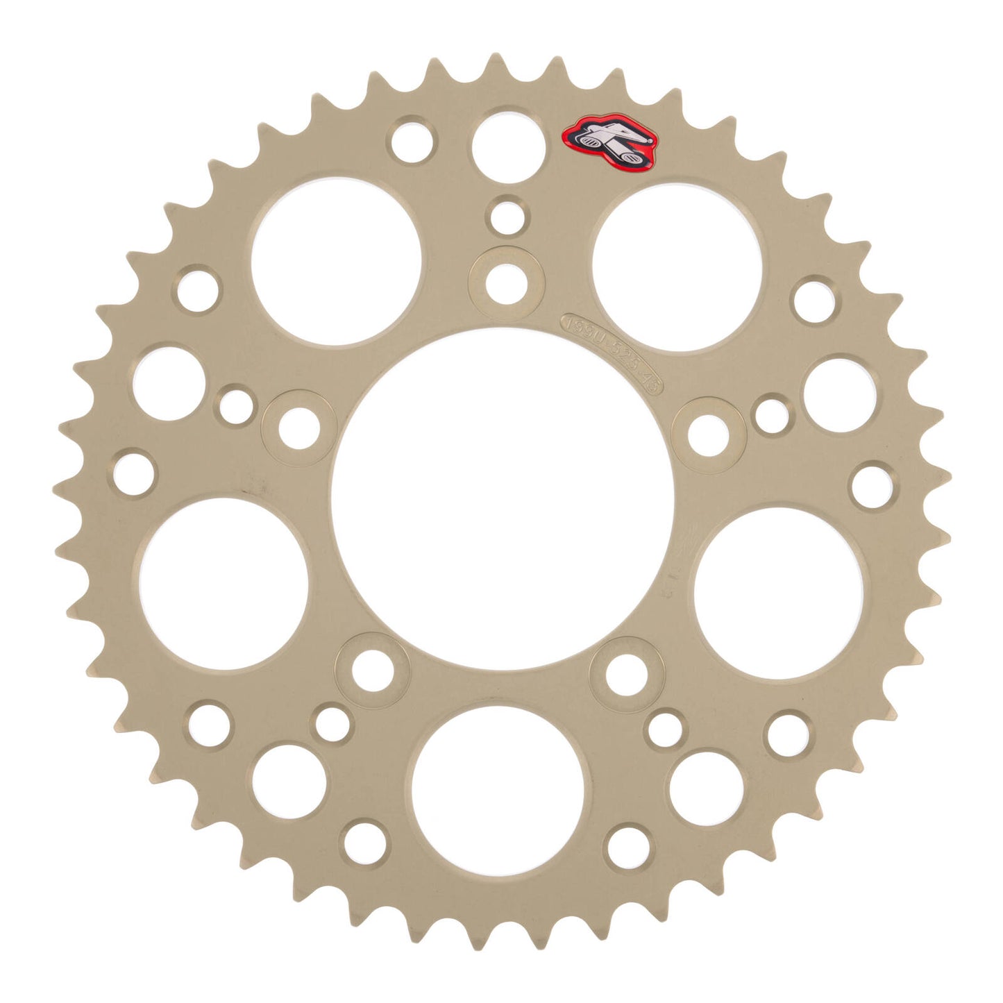 Renthal Rear Sprocket 199 / 525 Grooved - Silver [Suzuki]