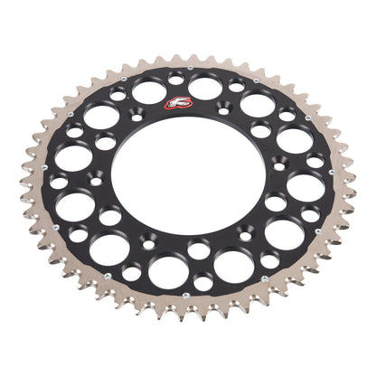 Renthal Sprocket Twinring Black 52T Bi-Metal Grooved