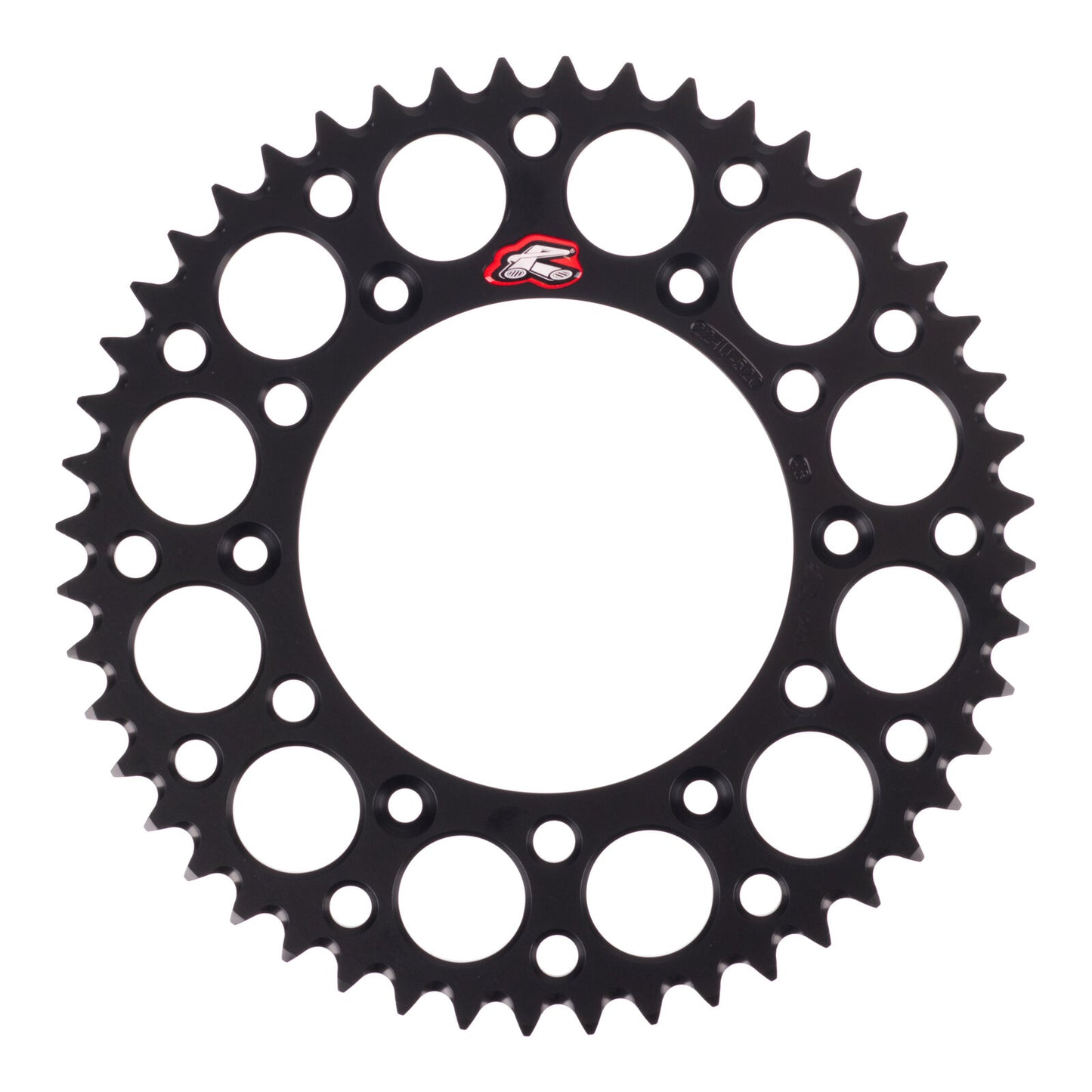 Renthal Sprocket Rear Black 48T Alloy 7075 T6 Grooved
