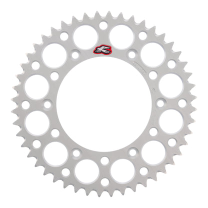 Renthal Sprocket Rear Silver 48T Alloy 7075 T6 Grooved KTM