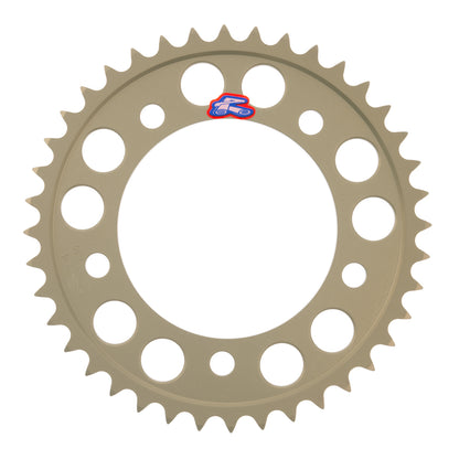 Renthal Rear Sprocket T6 Grooved 7075 Alloy - Silver [Honda]