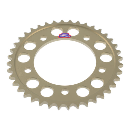 Renthal Rear Sprocket T6 Grooved 7075 Alloy - Silver [Honda]
