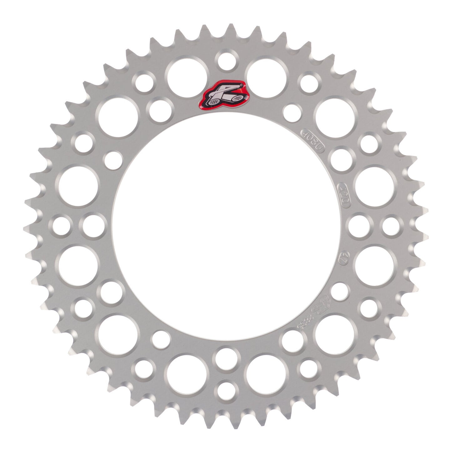 Renthal Sprocket Rear Silver 47T Alloy 7075 T6 Grooved