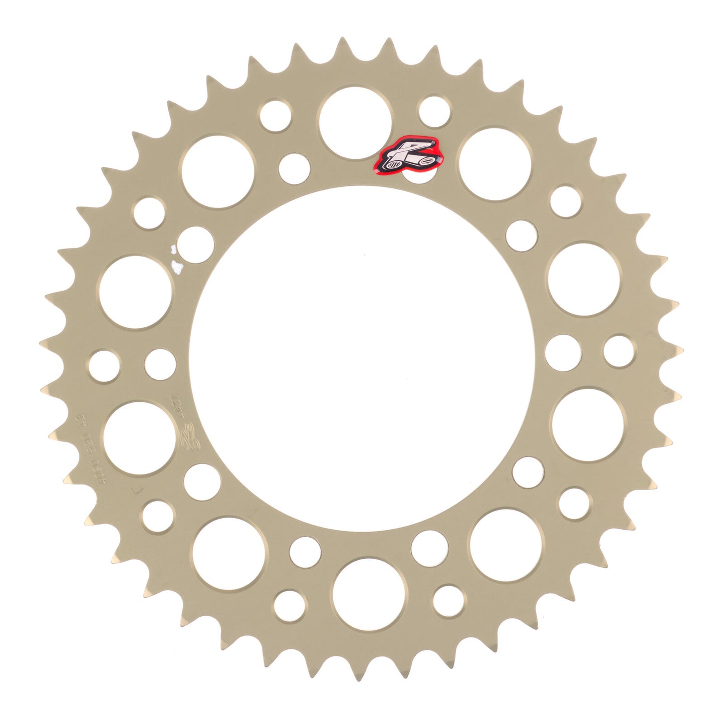Renthal Sprocket Hard Anodised 43T Silver