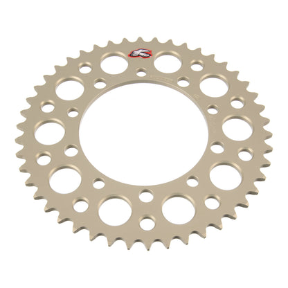 Renthal Sprocket Hard Anodised 46t Silver